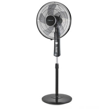 16 Inch Oscillating Round Base Electric Stand Fan with Timer